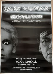 Gary Numan Southampton Poster 2019